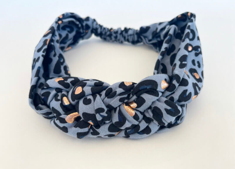 Sailor knot headband ενηλίκων animal blue/bronze