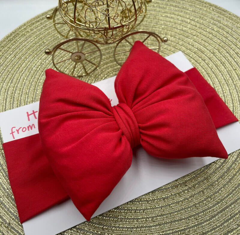 Big bow red