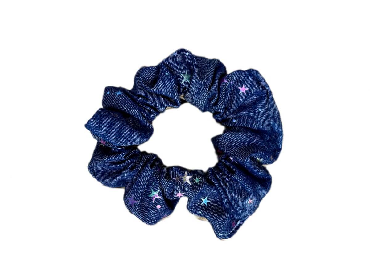 Scrunchie mini denim
