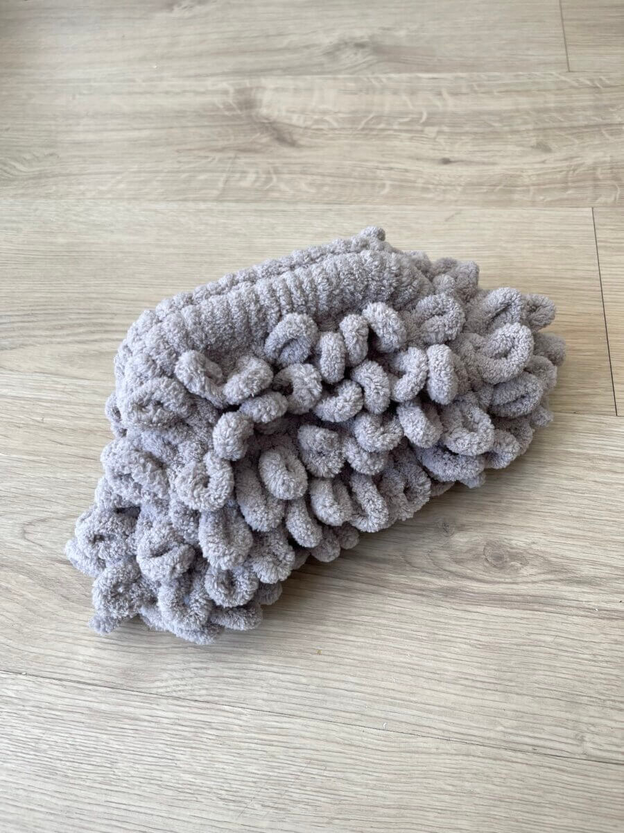 Puffy bag γκρι