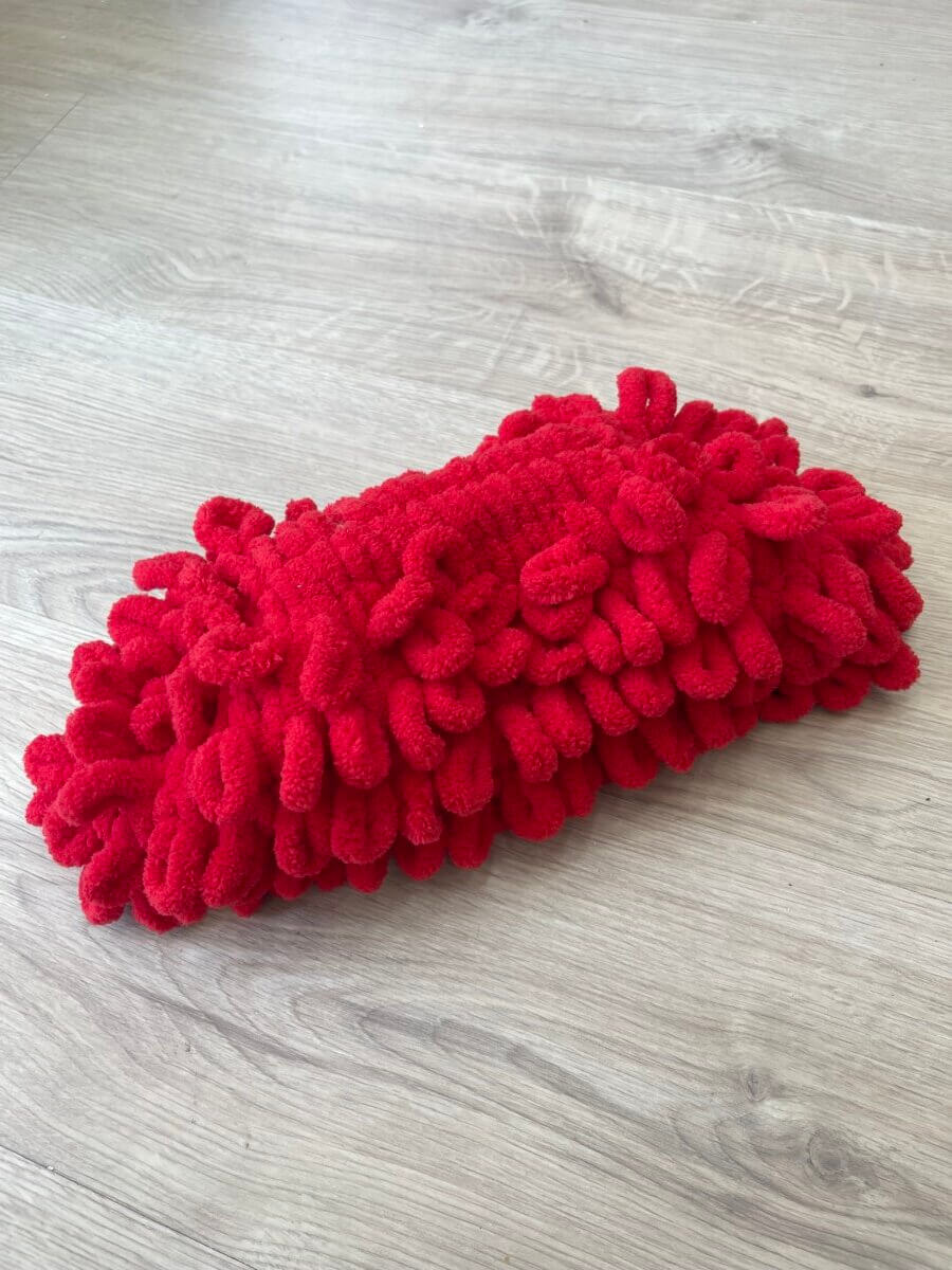 Puffy bag κόκκινη