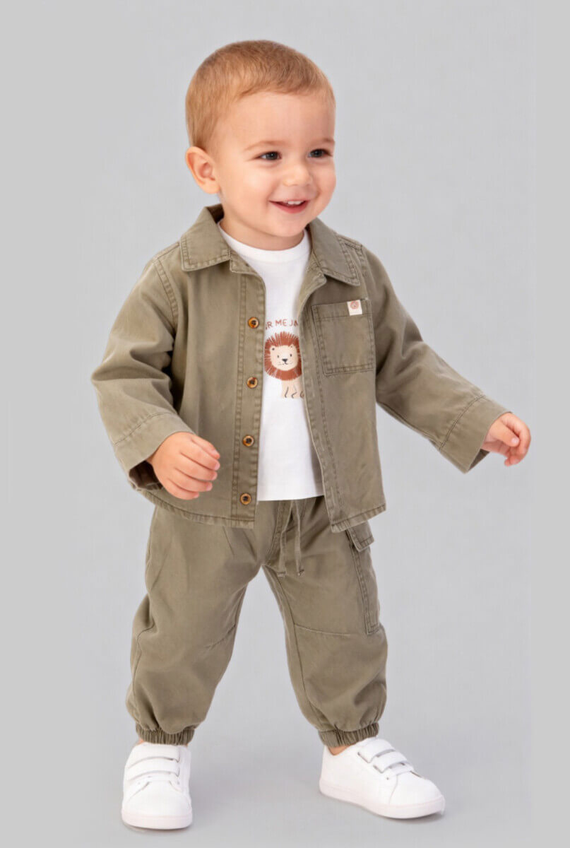 Σετ lion χακί