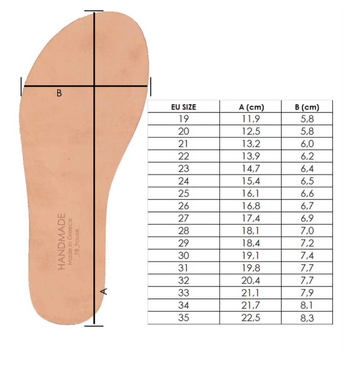 Χειροποίητα σανδάλια