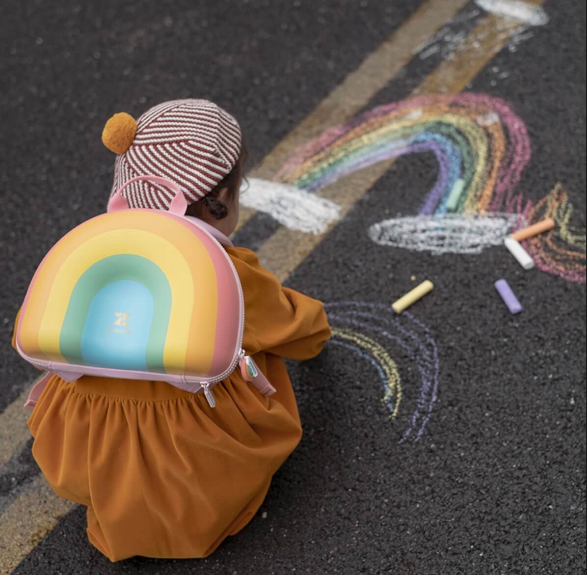 Zoyzoii® Σακίδιο Πλάτης Rainbow